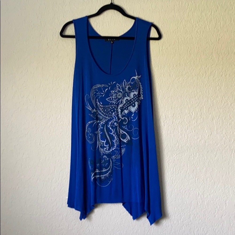 Blue Tank Top | Large